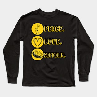 Zeppelin Love Peace Long Sleeve T-Shirt